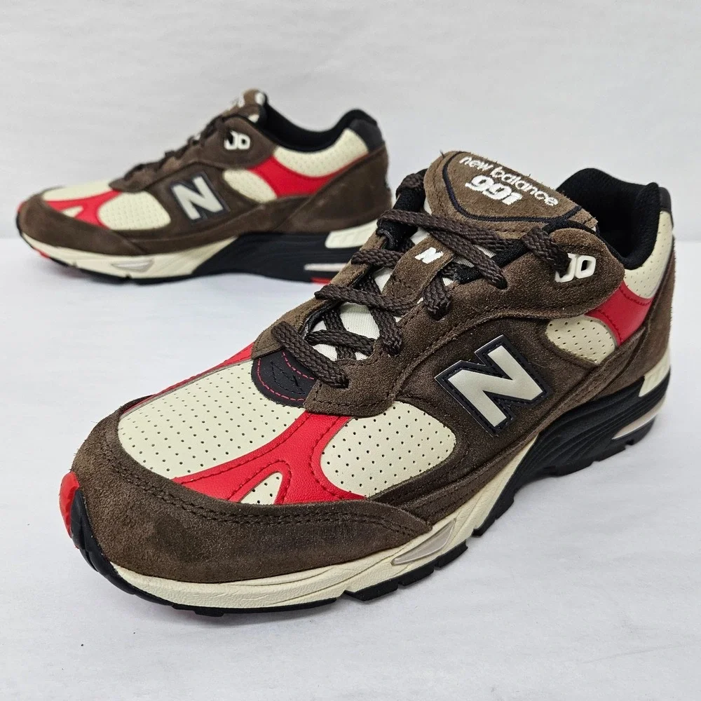 ALD X‎ New Balance 991 v1 Sneakers Made in UK W991AL1 Brown Beige Women Size 7.5